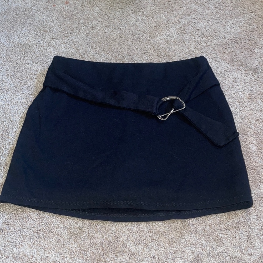 black skort